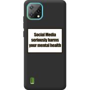 Чорний чохол BoxFace Blackview Oscal C60 