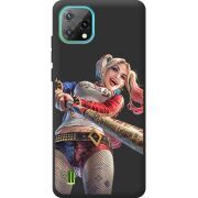 Чорний чохол BoxFace Blackview Oscal C60 Happy Harley Quinn