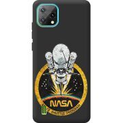 Чорний чохол BoxFace Blackview Oscal C60 NASA Spaceship