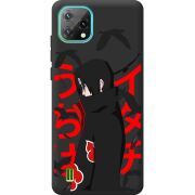 Чорний чохол BoxFace Blackview Oscal C60 Учиха Итачи