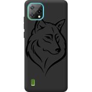 Чорний чохол BoxFace Blackview Oscal C60 Wolf