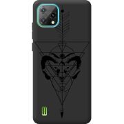 Чорний чохол BoxFace Blackview Oscal C60 