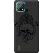 Чорний чохол BoxFace Blackview Oscal C60 