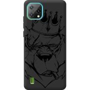 Чорний чохол BoxFace Blackview Oscal C60 Bear King