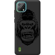 Чорний чохол BoxFace Blackview Oscal C60 Gorilla