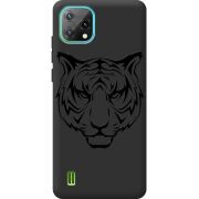 Чорний чохол BoxFace Blackview Oscal C60 Tiger