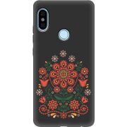 Черный чехол Uprint Xiaomi Redmi Note 5 / Note 5 Pro Ukrainian Ornament