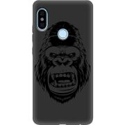 Черный чехол Uprint Xiaomi Redmi Note 5 / Note 5 Pro Gorilla
