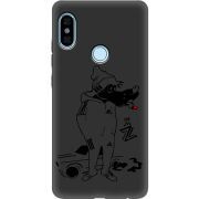 Черный чехол Uprint Xiaomi Redmi Note 5 / Note 5 Pro 