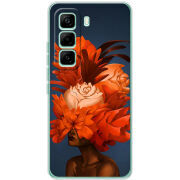 Чохол BoxFace Infinix Hot 60 Pro Exquisite Orange Flowers