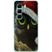 Чохол BoxFace Infinix Hot 60 Pro Christmas Owl
