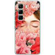 Чохол BoxFace Infinix Hot 60 Pro Girl in Flowers