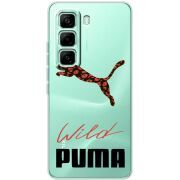 Прозорий чохол BoxFace Infinix Hot 60 Pro Wild Cat