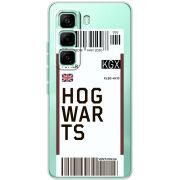 Прозорий чохол BoxFace Infinix Hot 60 Pro Ticket Hogwarts