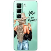 Прозорий чохол BoxFace Infinix Hot 60 Pro Follow Your Dreams