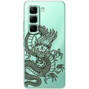 Прозорий чохол BoxFace Infinix Hot 60 Pro Chinese Dragon