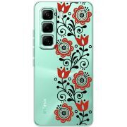 Прозорий чохол BoxFace Infinix Hot 60 Pro Ethno Ornament