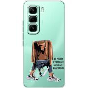 Прозорий чохол BoxFace Infinix Hot 60 Pro Motivation