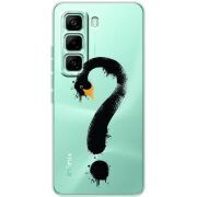 Прозорий чохол BoxFace Infinix Hot 60 Pro Swan question