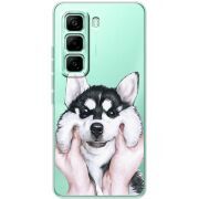 Прозорий чохол BoxFace Infinix Hot 60 Pro Husky