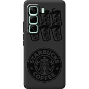 Чорний чохол BoxFace Infinix Hot 60 Pro Black Coffee