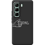 Чорний чохол BoxFace Infinix Hot 60 Pro Pew Pew