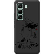 Чорний чохол BoxFace Infinix Hot 60 Pro 