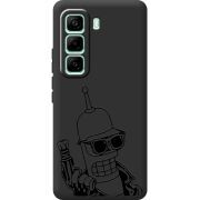 Чорний чохол BoxFace Infinix Hot 60 Pro 