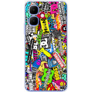 Чохол BoxFace Tecno Go 2 Multicolored Inscriptions