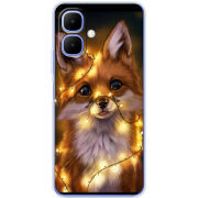 Чохол BoxFace Tecno Go 2 Різдвяна лисичка