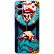 Чохол BoxFace Tecno Go 2 Girl Pop Art