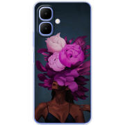 Чохол BoxFace Tecno Go 2 Exquisite Purple Flowers