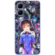 Чохол BoxFace Tecno Go 2 Overwatch D.VA