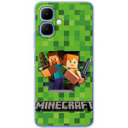 Чохол BoxFace Tecno Go 2 Майнкрафт Стів і Алекс