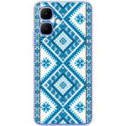 Чохол BoxFace Tecno Go 2 Блакитний Орнамент