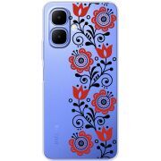 Прозорий чохол BoxFace Tecno Spark Go 2 Ethno Ornament