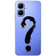 Прозорий чохол BoxFace Tecno Spark Go 2 Swan question