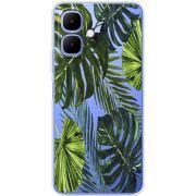 Прозорий чохол BoxFace Tecno Spark Go 2 Palm Tree