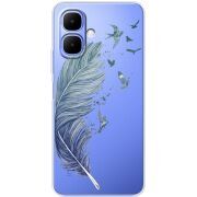 Прозорий чохол BoxFace Tecno Spark Go 2 Feather