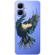 Прозорий чохол BoxFace Tecno Spark Go 2 Eagle