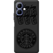 Чорний чохол BoxFace Tecno Spark Go 2 Black Coffee