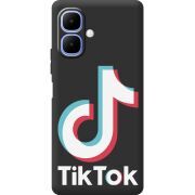 Чорний чохол BoxFace Tecno Spark Go 2 Tik Tok