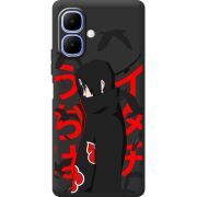 Чорний чохол BoxFace Tecno Spark Go 2 Учиха Итачи