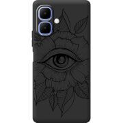 Чорний чохол BoxFace Tecno Spark Go 2 Eye