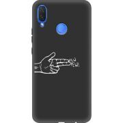 Черный чехол Uprint Huawei P Smart Plus Pew Pew