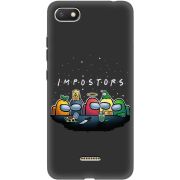 Черный чехол Uprint Xiaomi Redmi 6A Among Us Impostors
