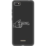 Черный чехол Uprint Xiaomi Redmi 6A Pew Pew