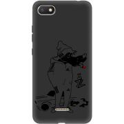 Черный чехол Uprint Xiaomi Redmi 6A 