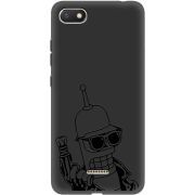 Черный чехол Uprint Xiaomi Redmi 6A 