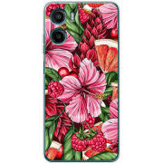 Чохол BoxFace Motorola G06 Tropical Flowers